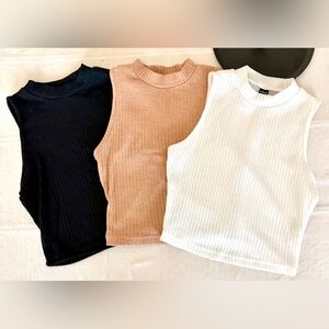 SHEIN crop tops bundle of 3